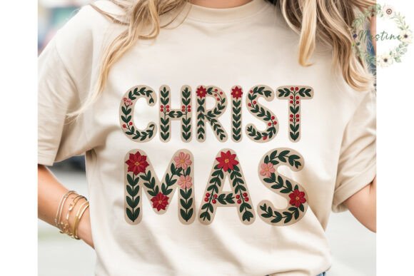 Christmas Appliqué Text PNG Clipart Review