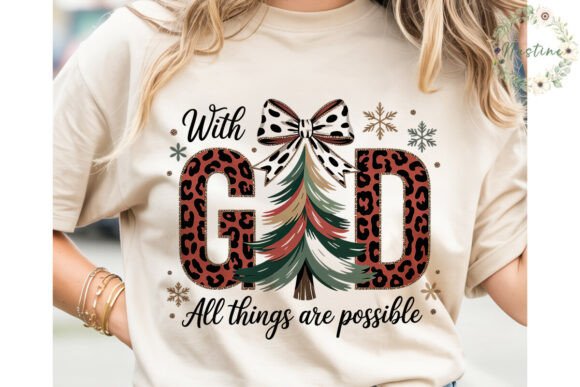 Christmas GOD Leopard Sublimation Design: A Brand Designer’s Review for Illustrations