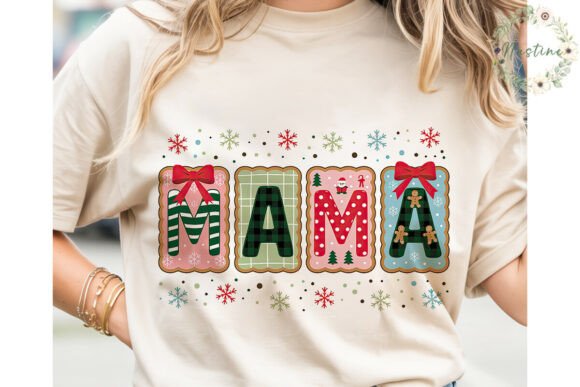 Christmas Mama Block Sublimation Design: A Brand Designer’s Review for Illustrations