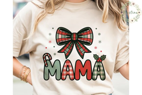 Christmas MAMA Plaid Sublimation Design Review