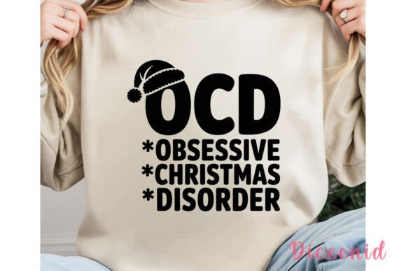 Christmas OCD Sublimation Design Review