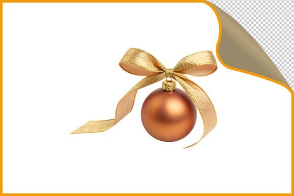 Copper Christmas Ornament PNG Illustrations Review