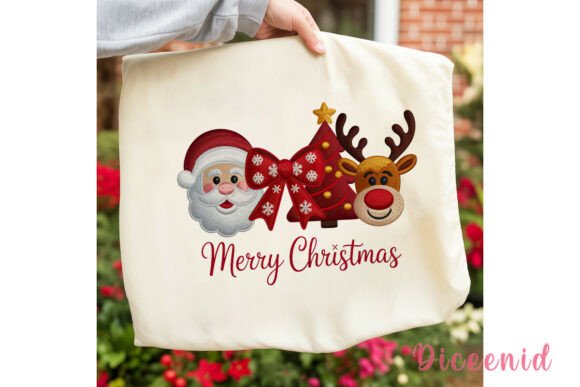 Embroidered Christmas Festive PNG Review