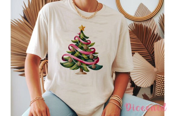 Leopard Christmas Tree PNG Clipart