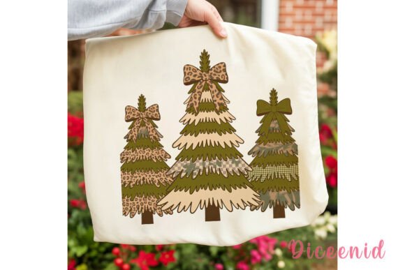 Patterned Christmas Trees PNG Clipart: A Designer’s Review for Illustrations